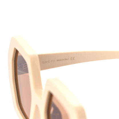 Gucci Acetate Square Sunglasses GG0772S White 6 of 9