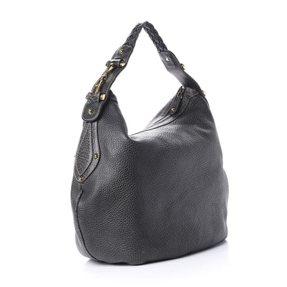 Gucci Pebbled Calfskin Medium Pelham Hobo Black 3 of 10