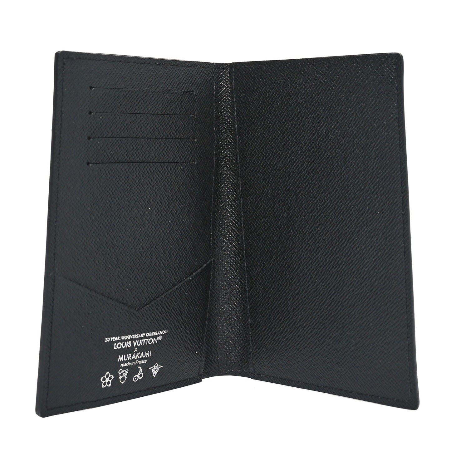 LV X TM Monogram Multicolor Passport Cover Black