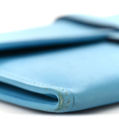 Hermes Swift Verso Jige Duo Clutch Bleu Du Nord Vert Verone 11 of 13