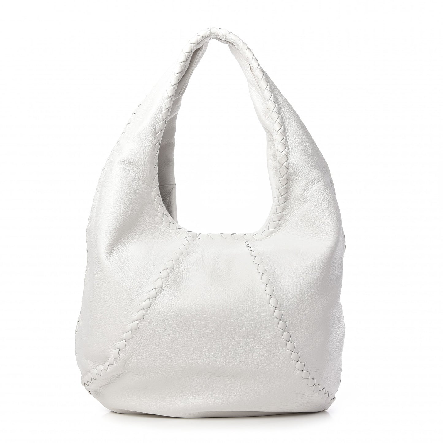 Cervo Deerskin Large Hobo White