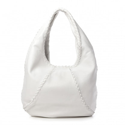 Bottega Veneta Cervo Deerskin Large Hobo White 1 of 10