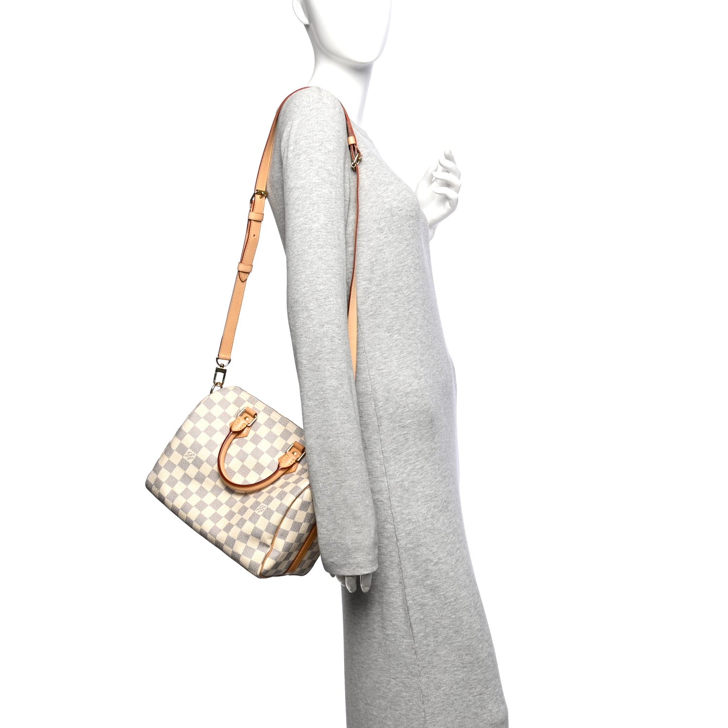 Damier Azur Speedy Bandouliere 25