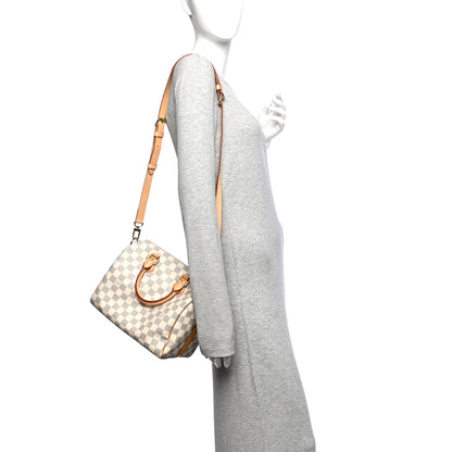 Louis Vuitton Damier Azur Speedy Bandouliere 25 2 of 13