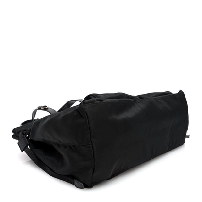 Prada Nylon Vela Shopping Tote Black 4 of 9