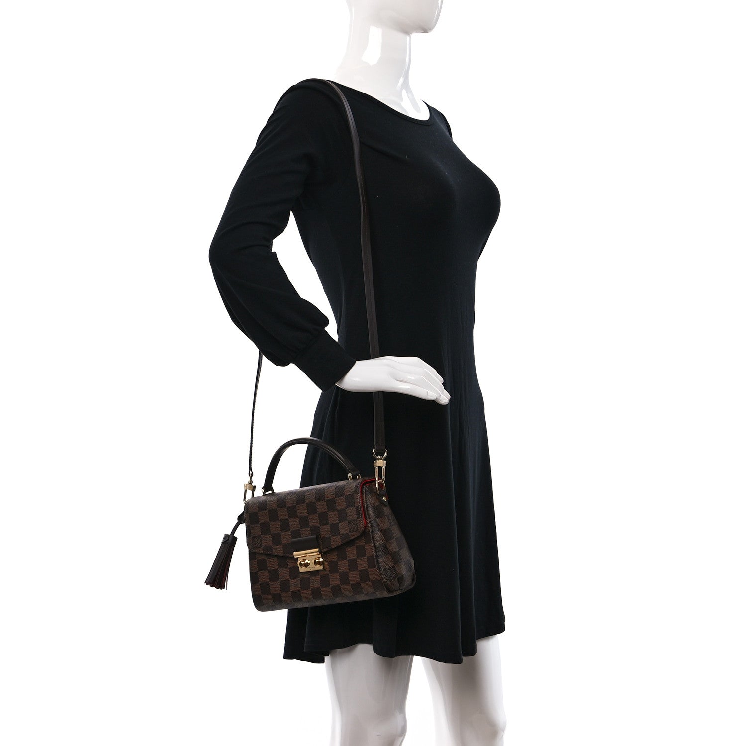 Louis Vuitton Damier Ebene Croisette 2 of 8