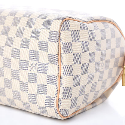 Louis Vuitton Damier Azur Speedy 25 10 of 13