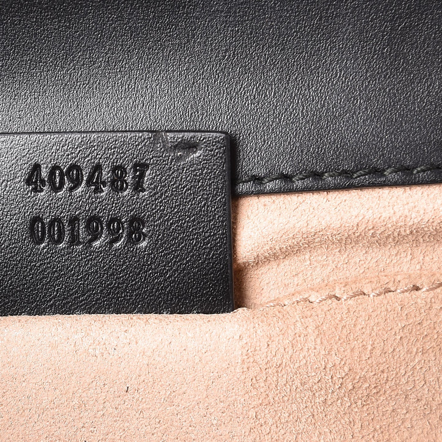 Guccissima Small Padlock Shoulder Bag Black