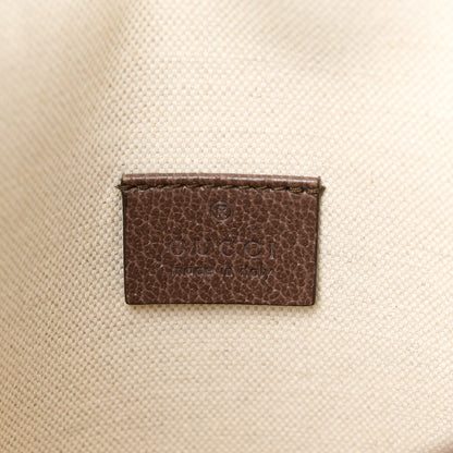 Gucci GG Supreme Monogram Web Medium Neo Vintage Flap Messenger Bag Beige New Acero 6 of 11