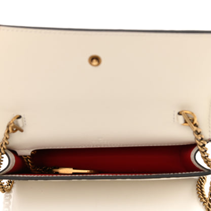 Gucci Guccissima Mini Cherry Chain Bag White 5 of 9