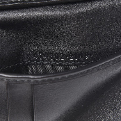 Gucci Calfskin Matelasse GG Marmont Wallet Black 7 of 10
