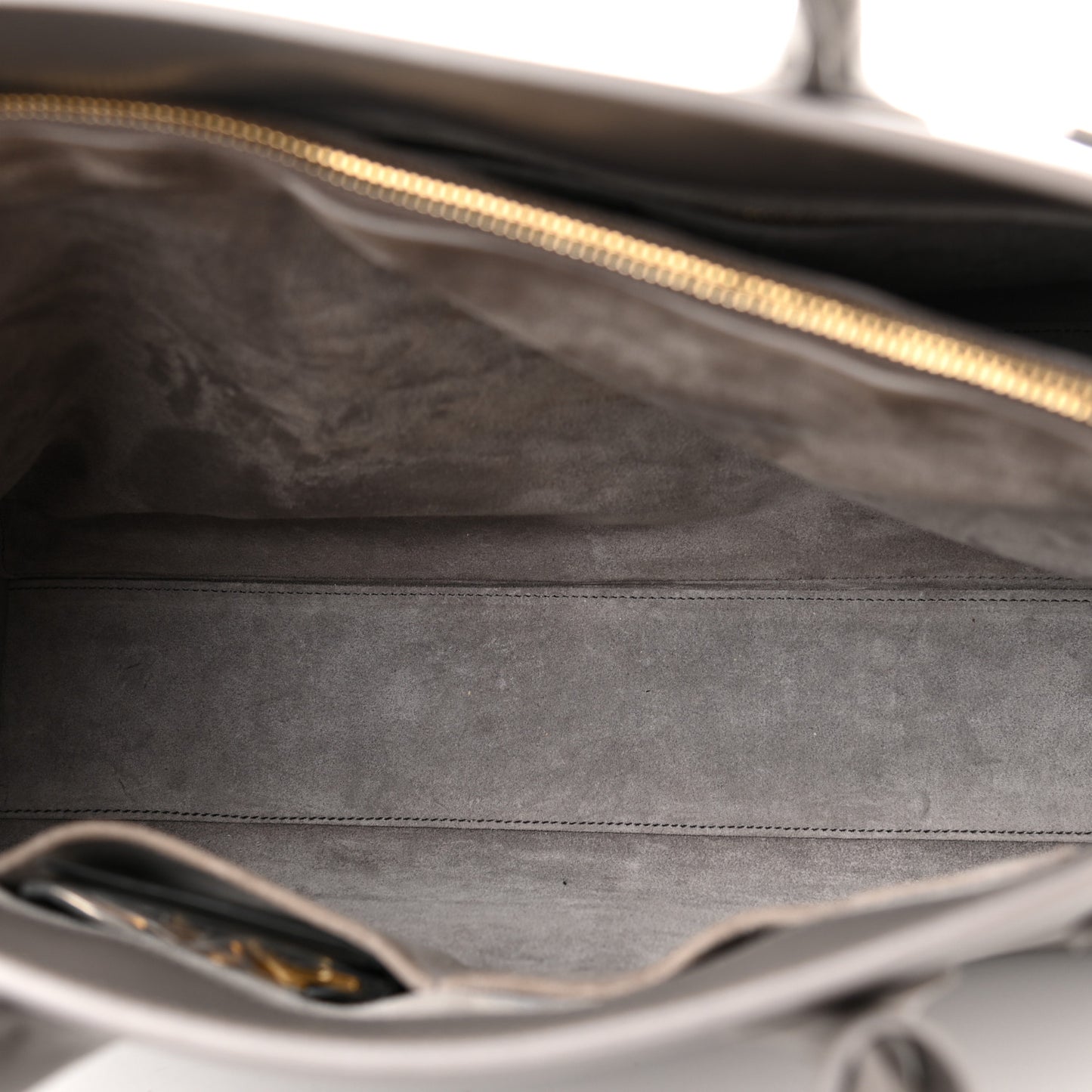 Calfskin Large Sac De Jour Carryall Grey