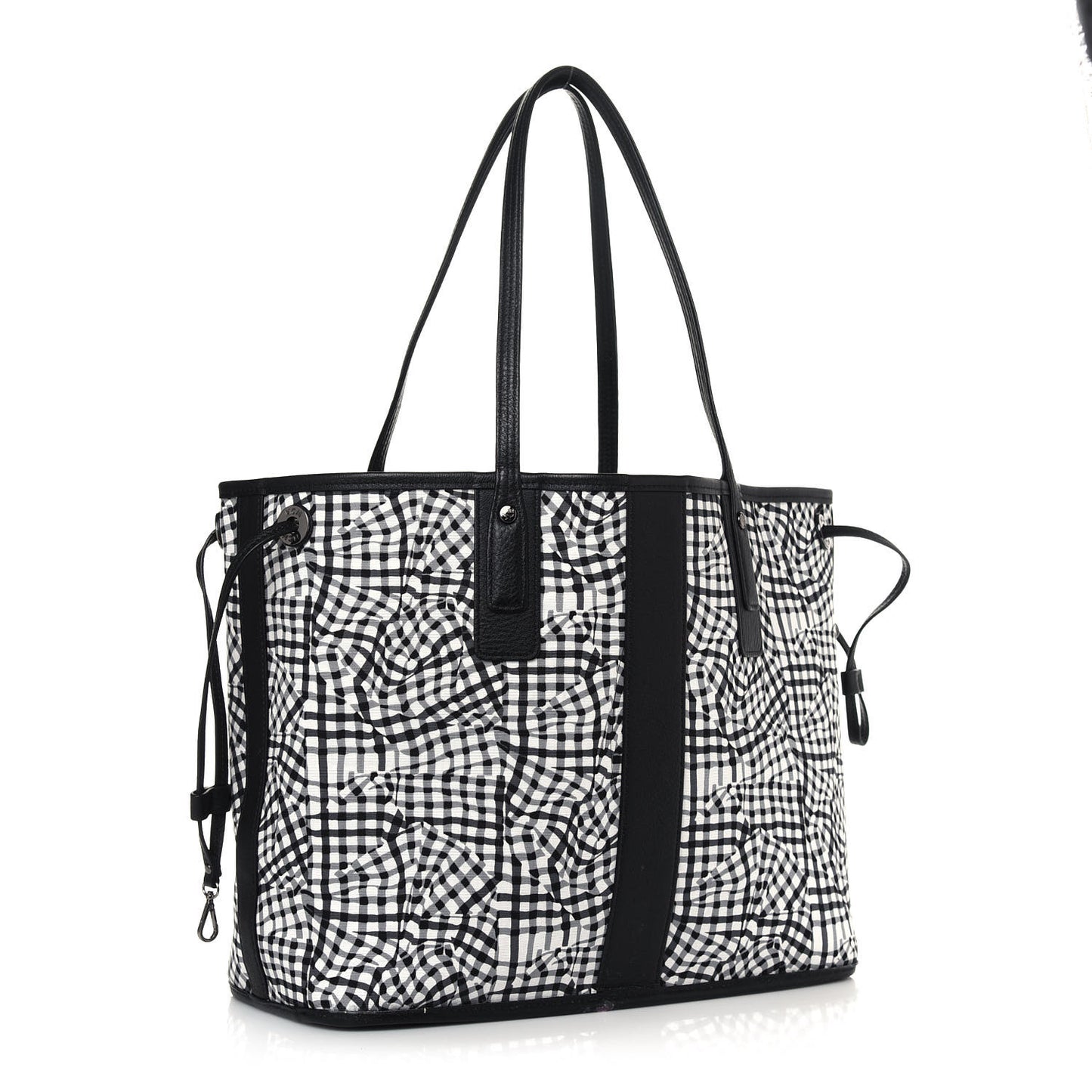 Visetos Medium Liz Reversible Shopper Tote Black