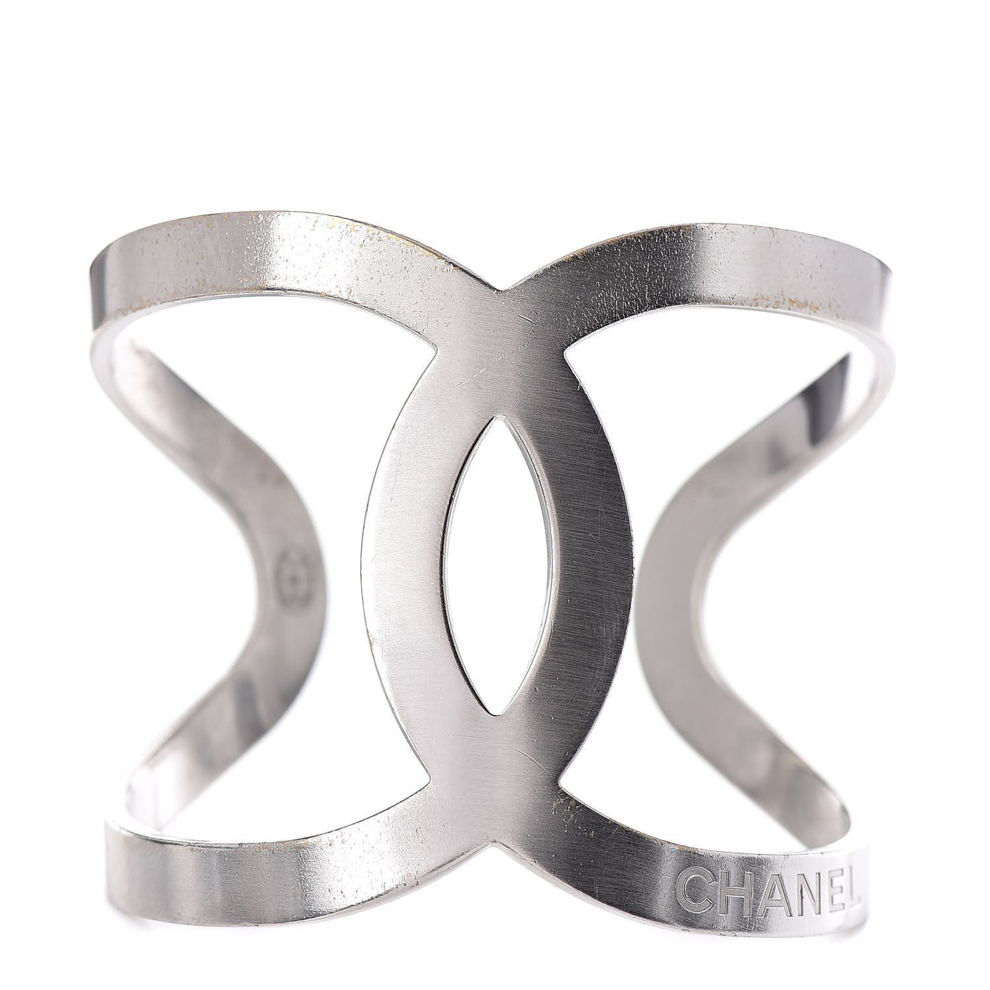 Metal CC Cuff Silver
