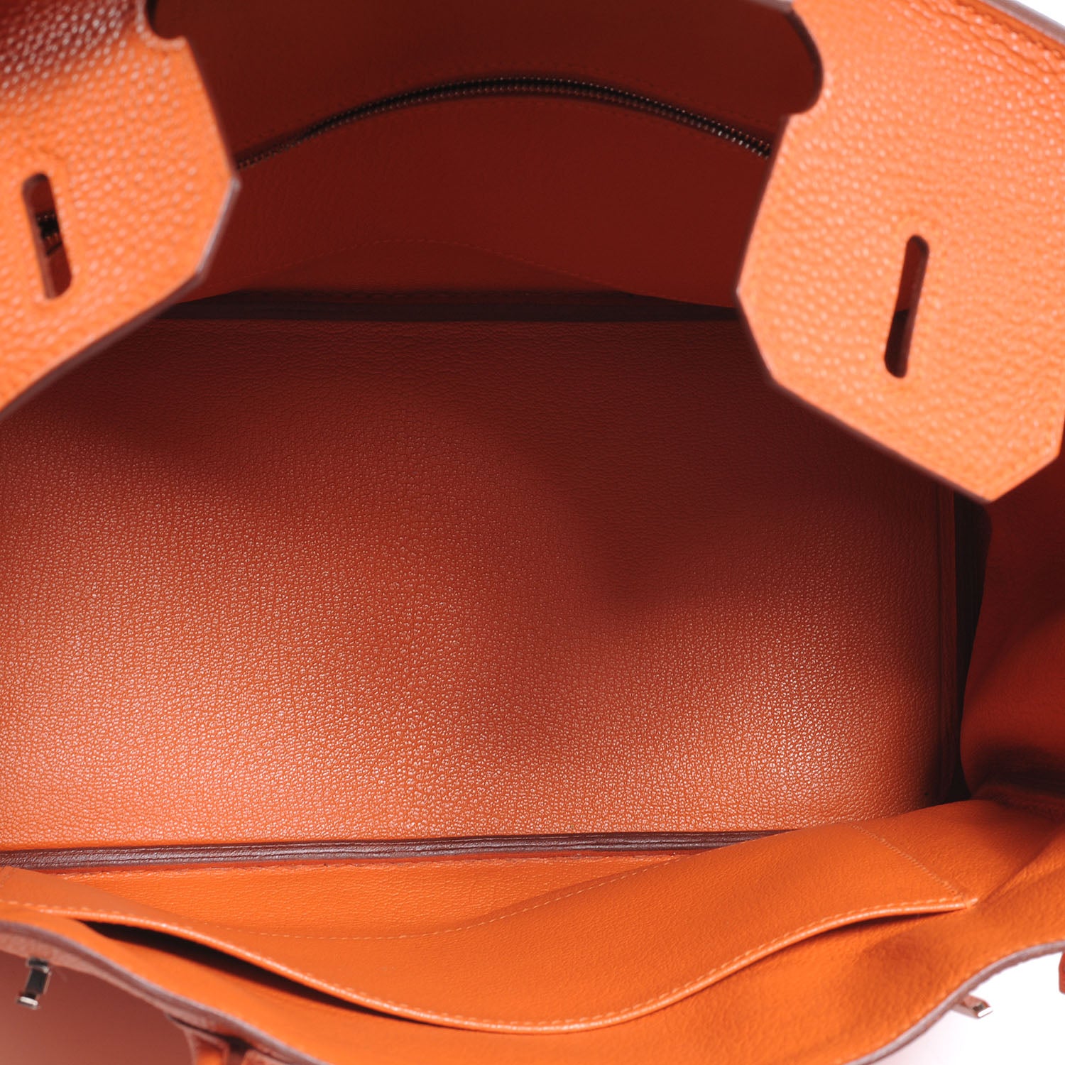 Hermes Togo Shooting Star Birkin 30 Orange 7 of 9