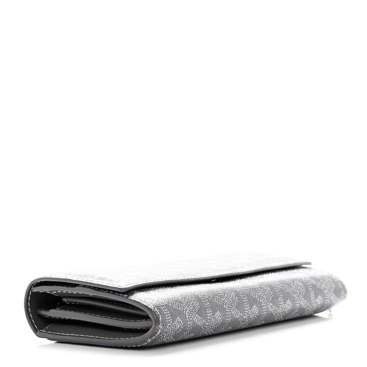 Goyardine Varenne Long Wallet Grey