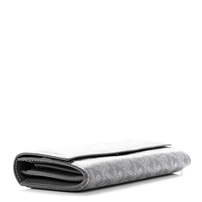 Goyard Goyardine Varenne Long Wallet Grey 4 of 13