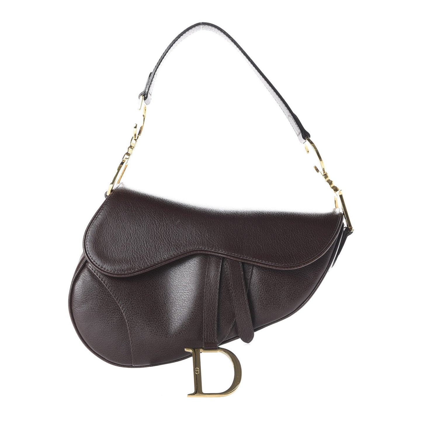 Calfskin Saddle Bag Brown