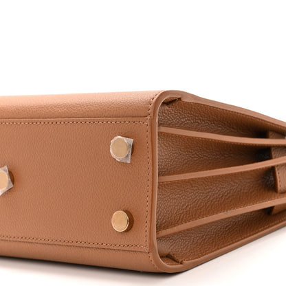 Saint Laurent Grained Calfskin Nano Sac De Jour Cinnamon 10 of 12