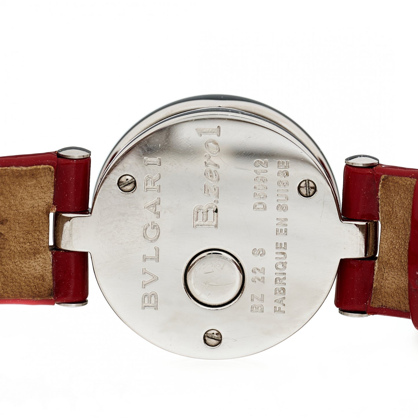 Stainless Steel Calfskin Mother of Pearl 22mm B.Zero1 Quartz Watch