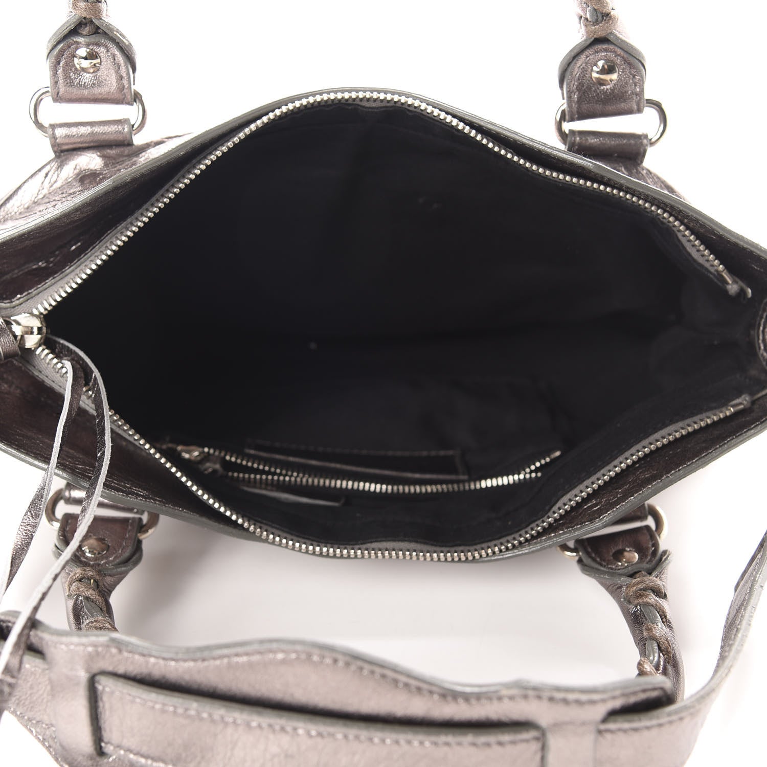 Balenciaga Agneau Classic Hardware First Pewter 5 of 14