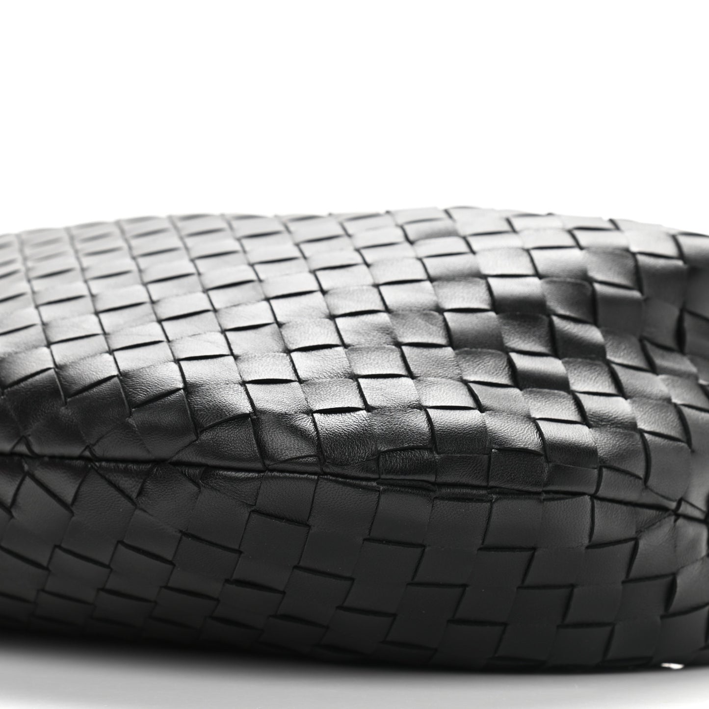 Nappa Intrecciato Teen Jodie Hobo Black