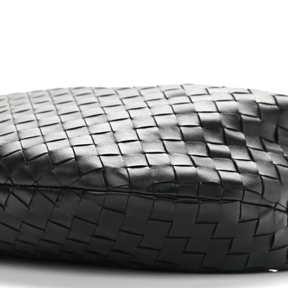 Bottega Veneta Nappa Intrecciato Teen Jodie Hobo Black 9 of 9