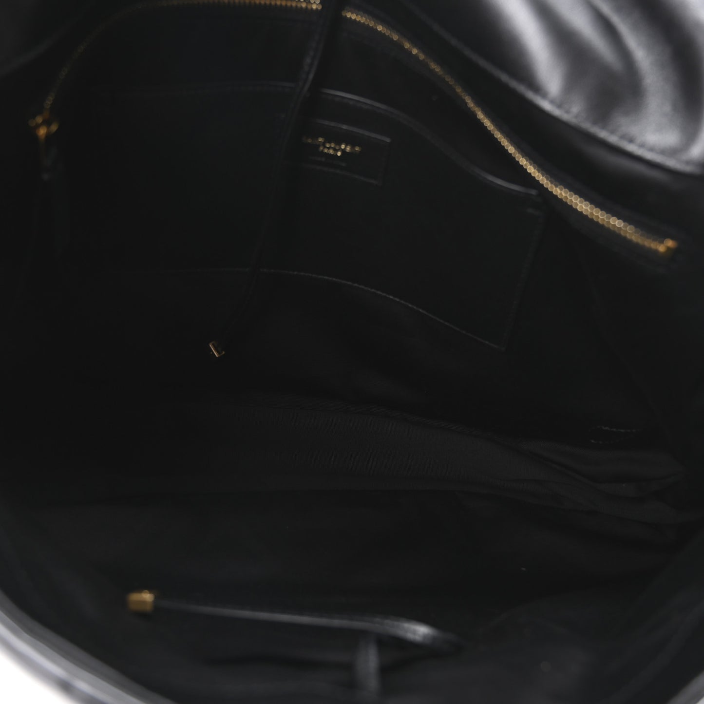 Patent Matelasse Monogram Large Jamie 4.3 Black