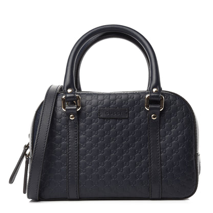 Gucci Soft Microguccissima Small Crossbody Bag Blue 1 of 10