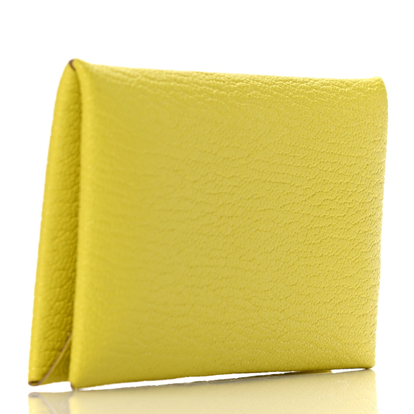 Chevre Mysore Calvi Card Case Lime