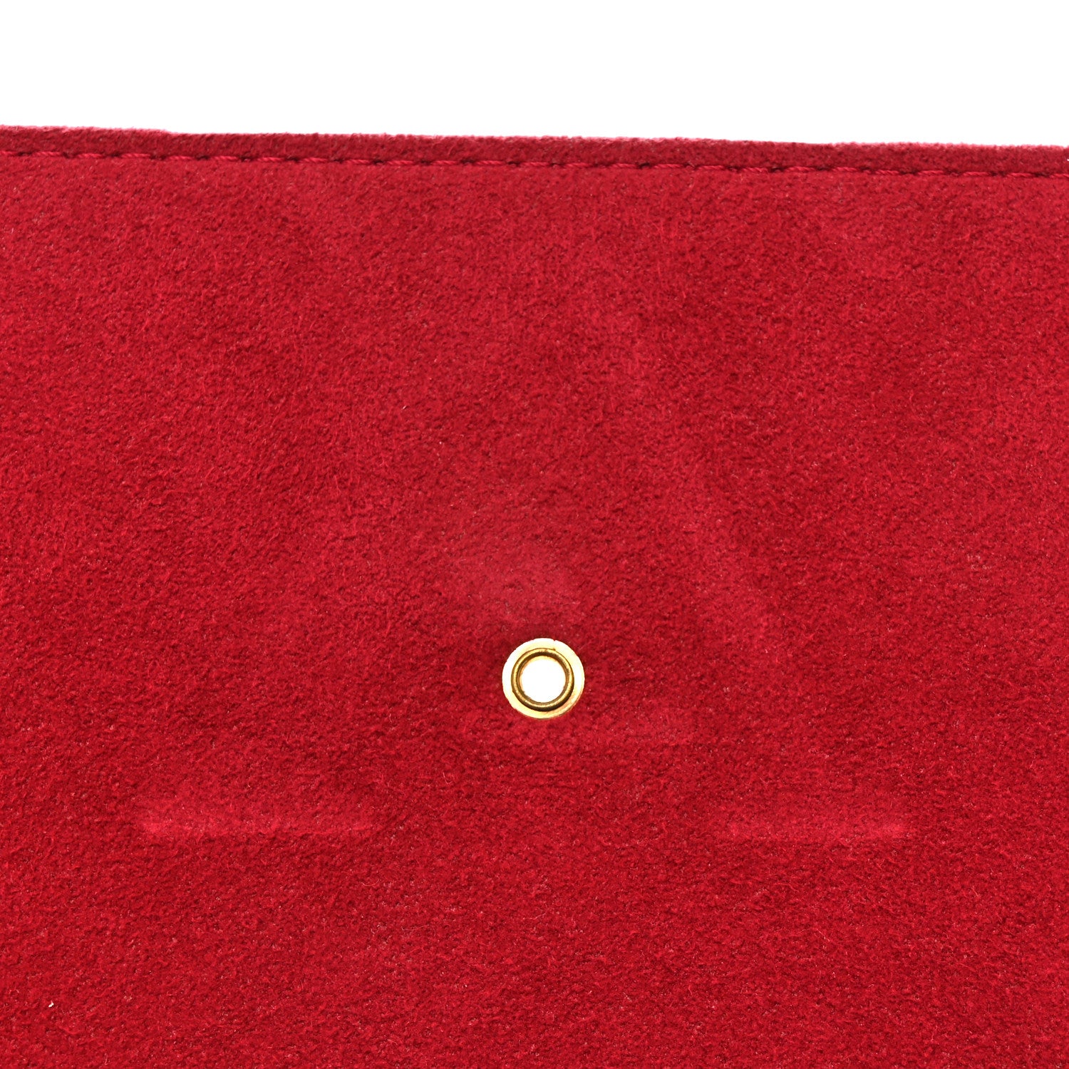 Louis Vuitton Calfskin Chain Louise MM Red 11 of 11