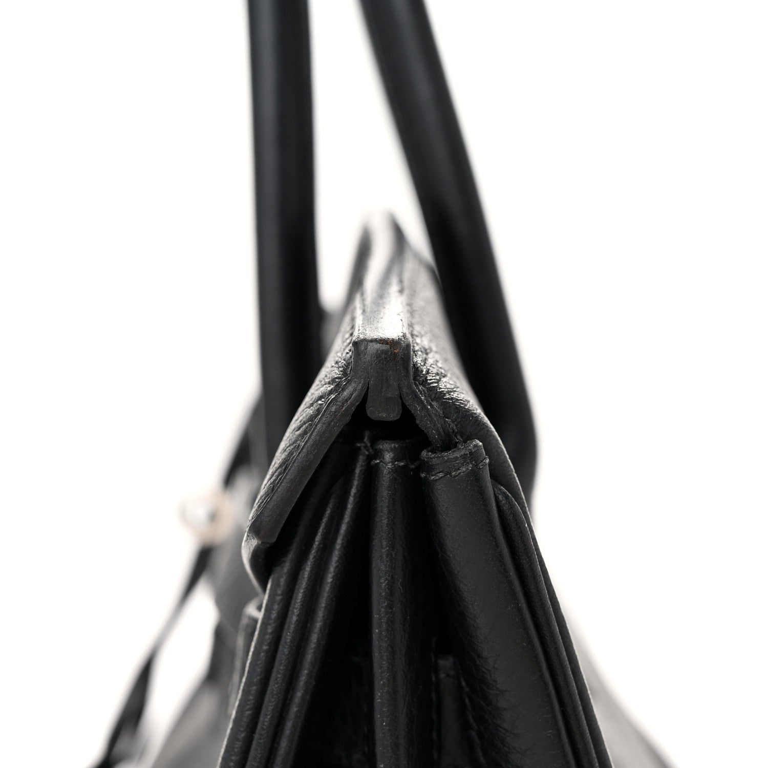 Hermes Taurillon Clemence Birkin 35 Black 11 of 12