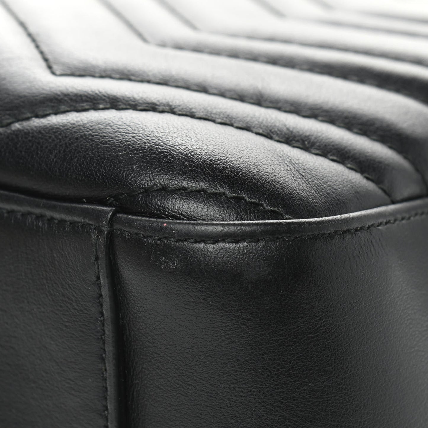 Calfskin Matelasse GG Marmont Dome Backpack Black