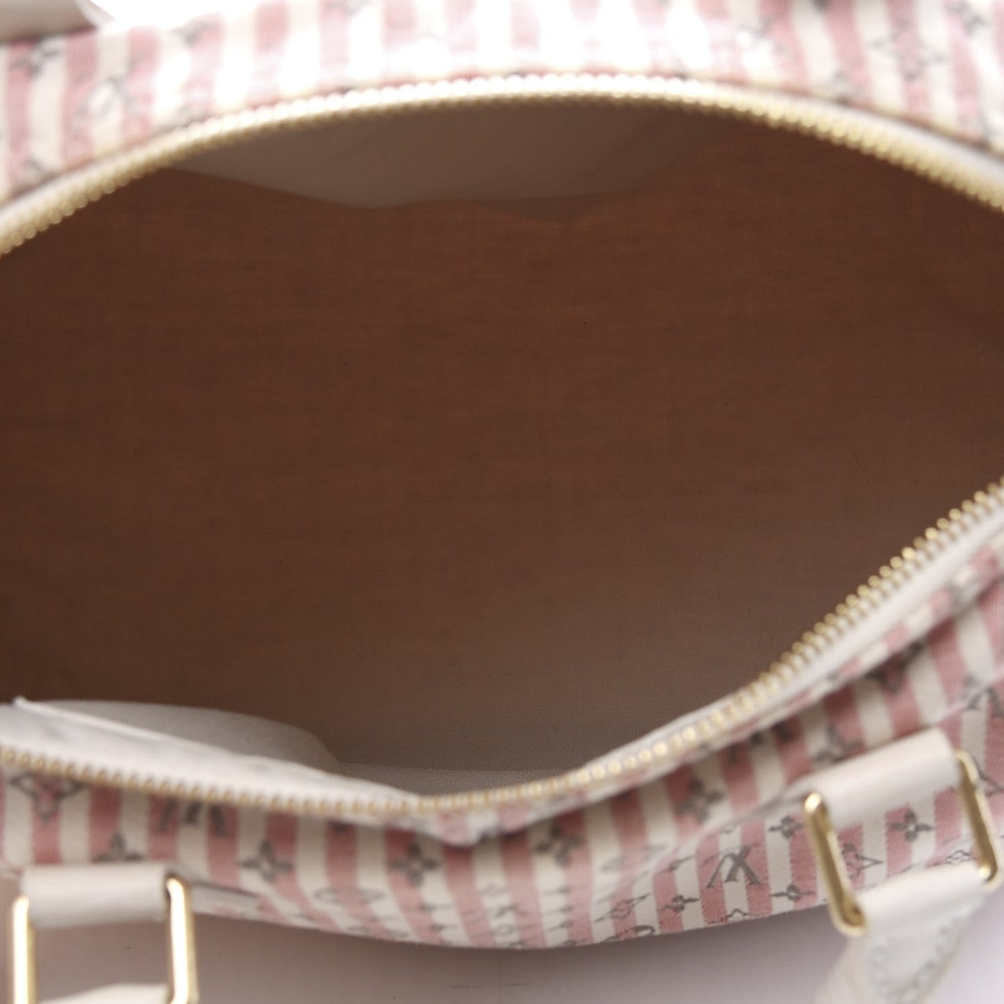 Mini Lin Croisette Speedy 30 Rouge