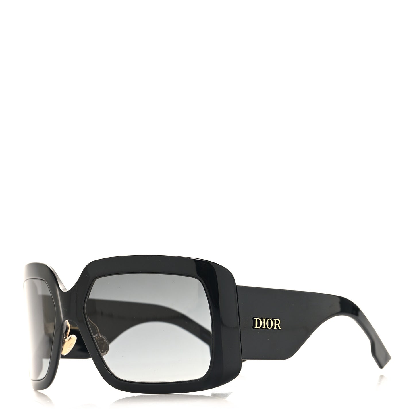 Acetate DiorSo Light 2 Shield Sunglasses Black