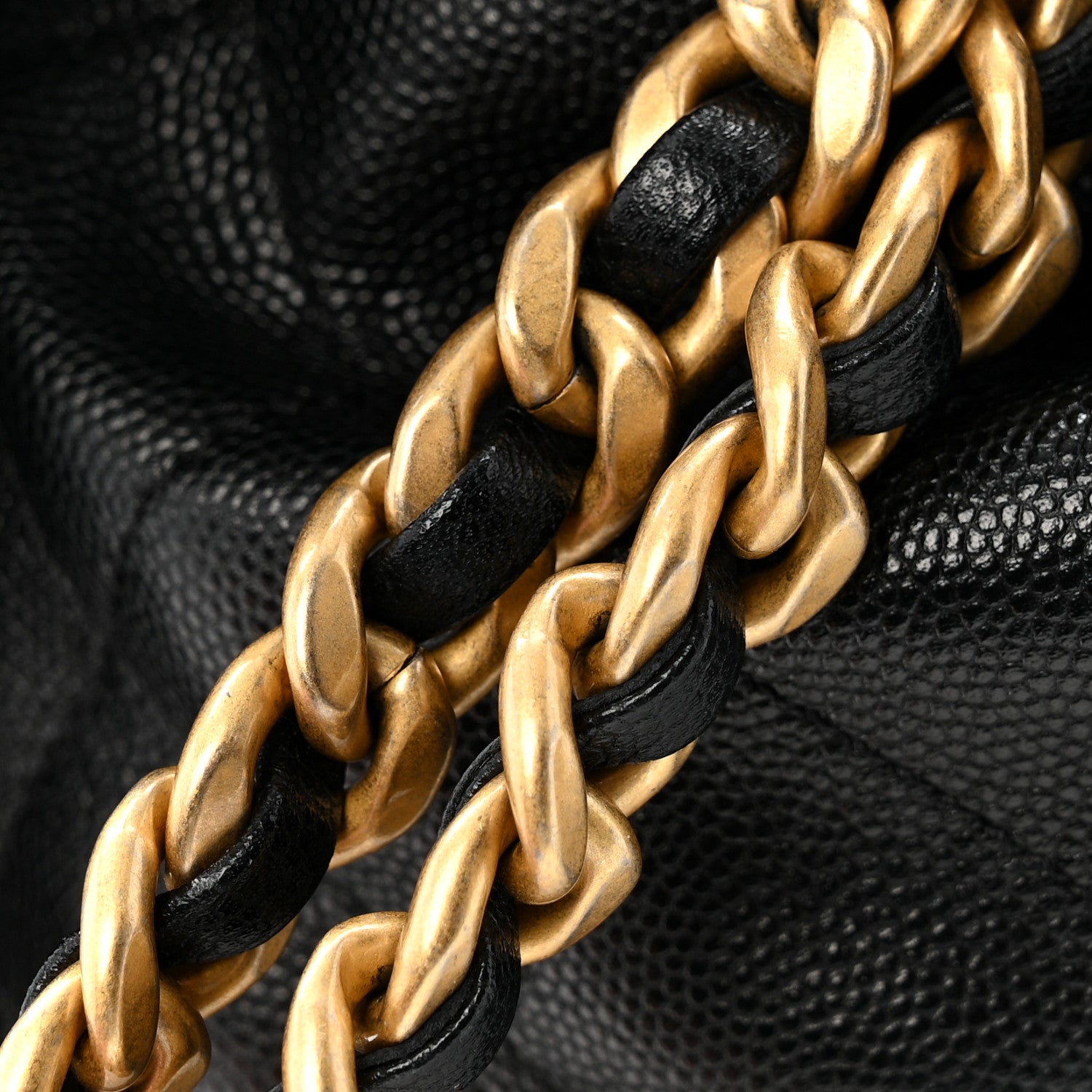 Chanel Caviar Quilted Small Chanel 25 Handbag Black 1861375
