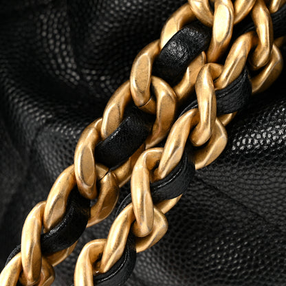 Chanel Caviar Quilted Small Chanel 25 Handbag Black 14 of 14