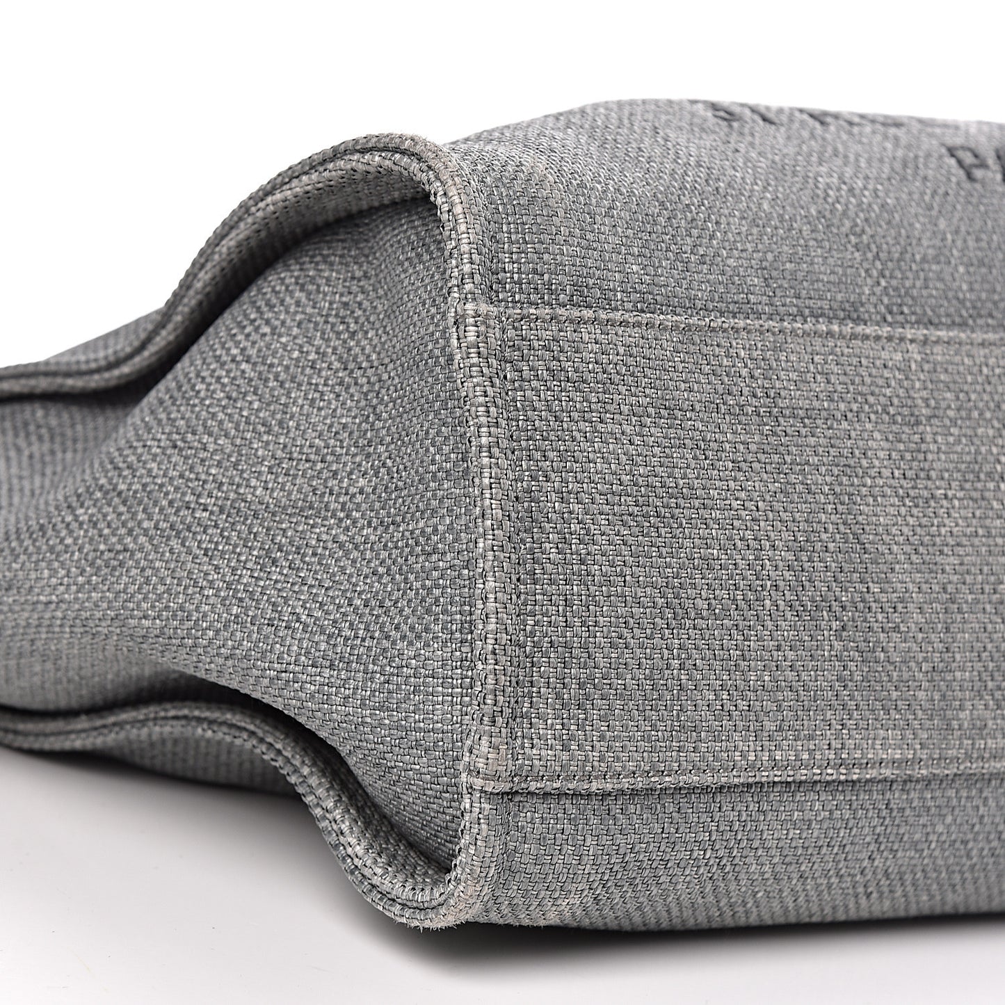 Canvas Large Deauville Tote Grey