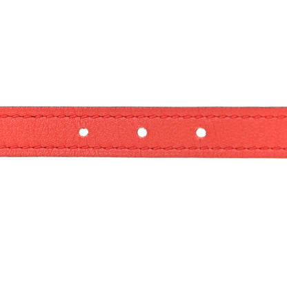 Hermes Swift Epsom 13mm Belt Strap 80 Capucine White 5 of 8
