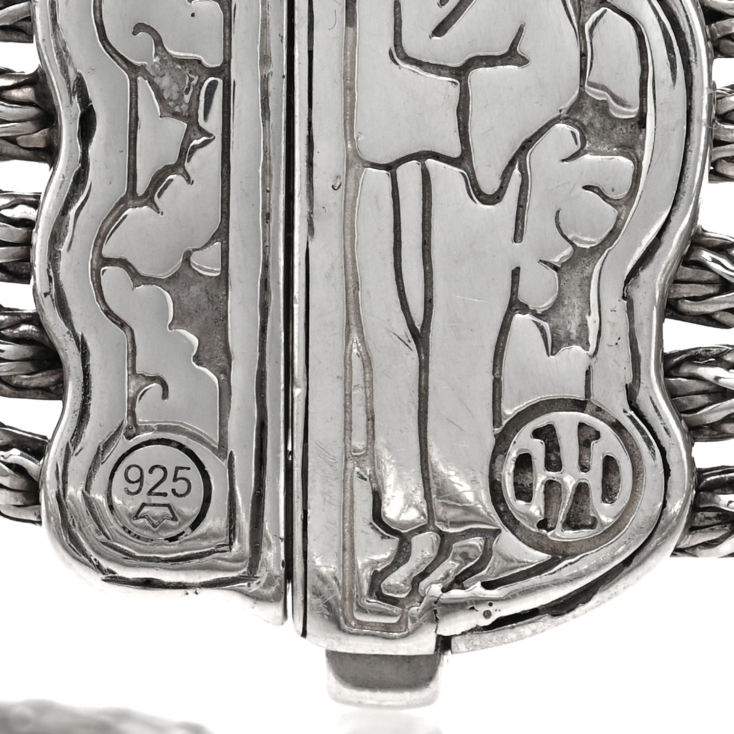 John Hardy Sterling Silver Kali Multi Row Chain Bracelet 3 of 3