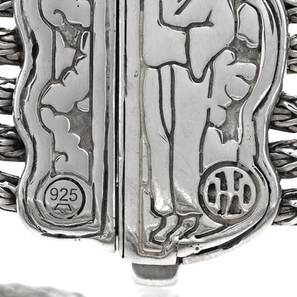 John Hardy Sterling Silver Kali Multi Row Chain Bracelet 3 of 3