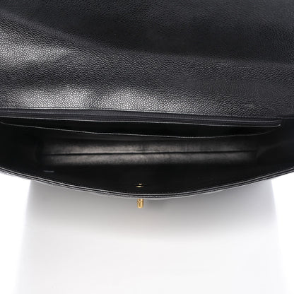 Chanel Caviar Quilted Briefcase Laptop Bag Black 5 of 8