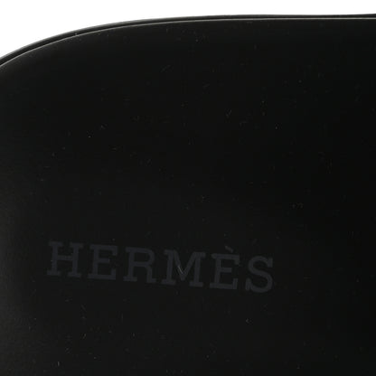 Hermes Calfskin Womens Chypre Sandals 38 Black 8 of 10