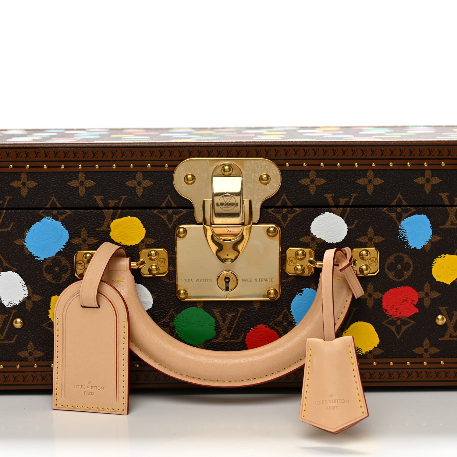 Louis Vuitton LV X YK Monogram Dots Trunk 60 7 of 9