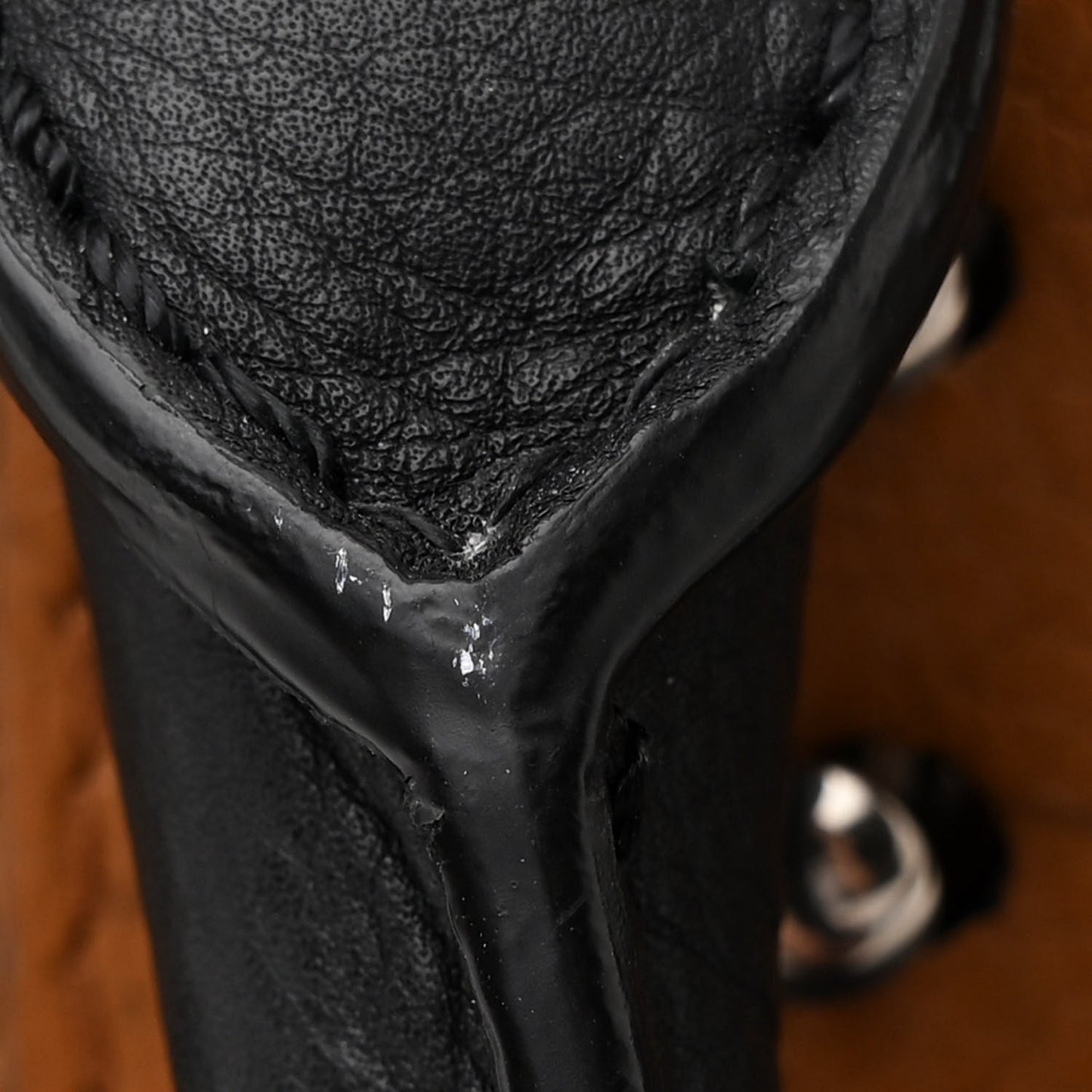 Soft Grain Calfskin Small Belt Bag Black