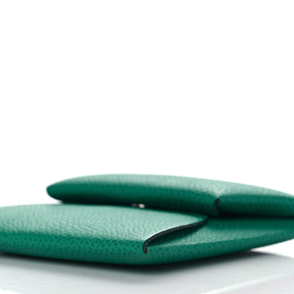 Hermes Epsom Bastia Coin Purse Vert Jade 9 of 10
