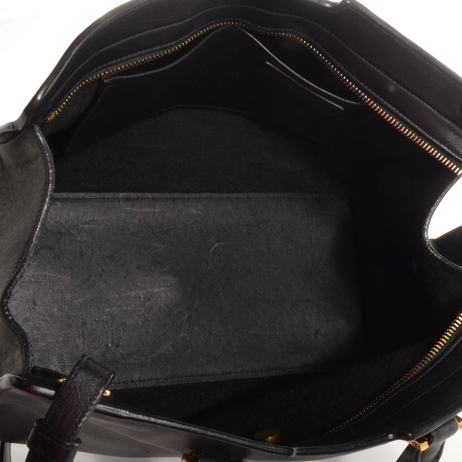 Saint Laurent Leather Small Classic Y Cabas Black 5 of 8