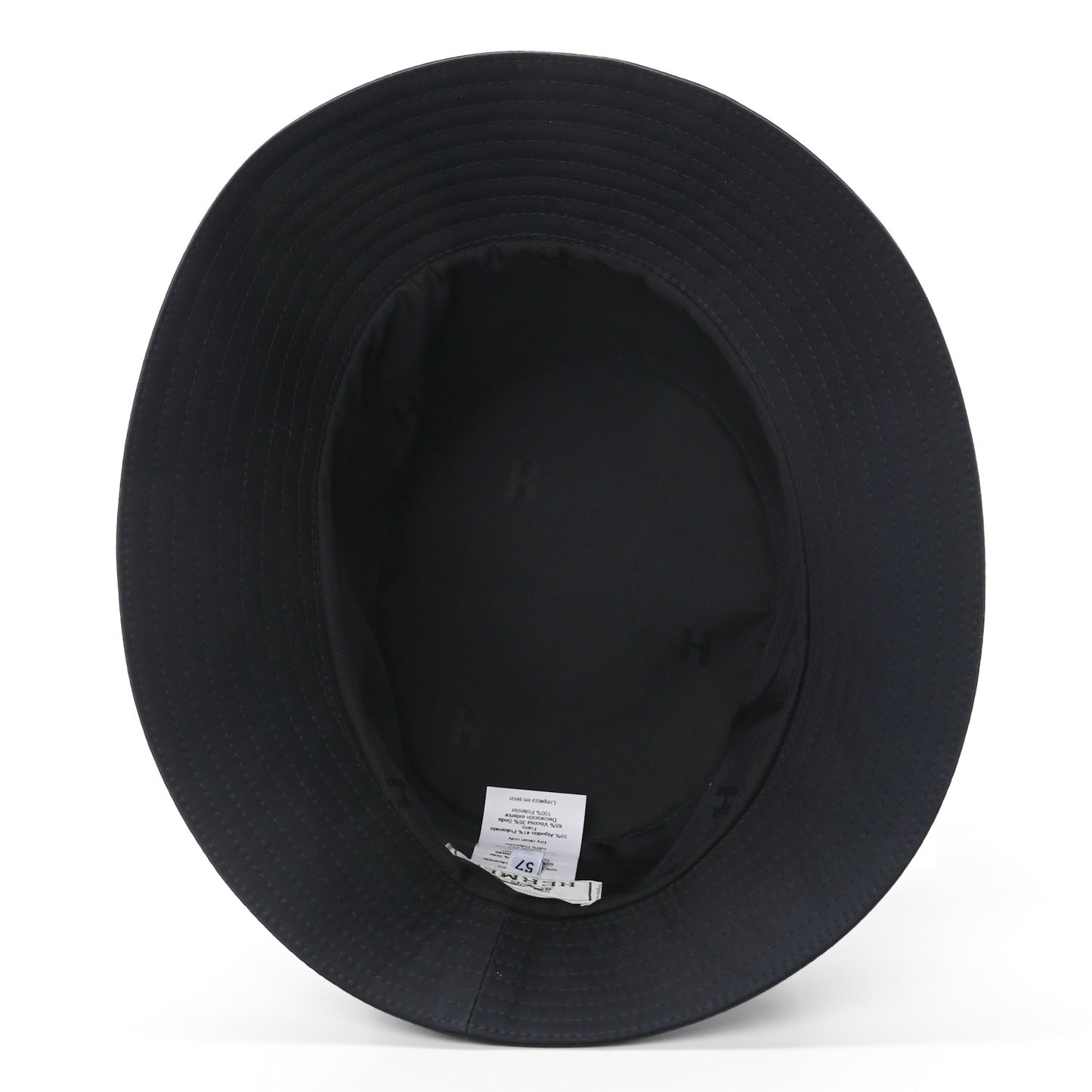 Technical Gabardine Balade Bandana Bucket Hat 57 Marine