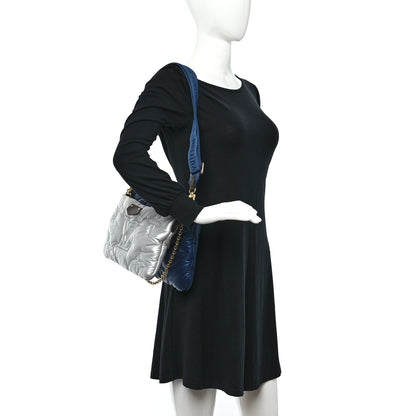 Louis Vuitton Econyl Monogram Pillow Maxi Multi Pochette Accessories Navy Silver 2 of 10