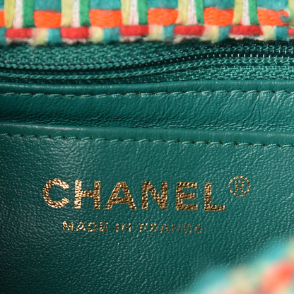 Chanel Tweed Quilted Mini Rectangular Flap Multicolor 7 of 12